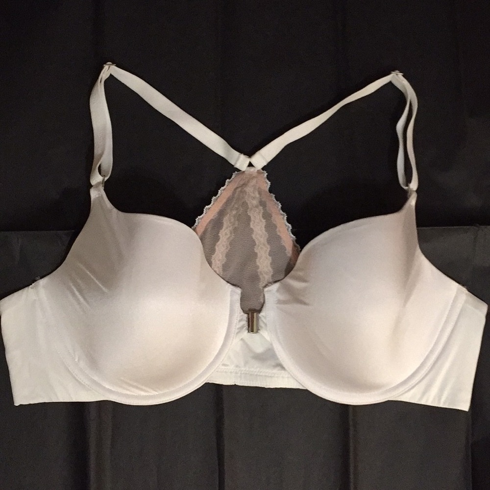Adore Me Racerback Bra White 38DD